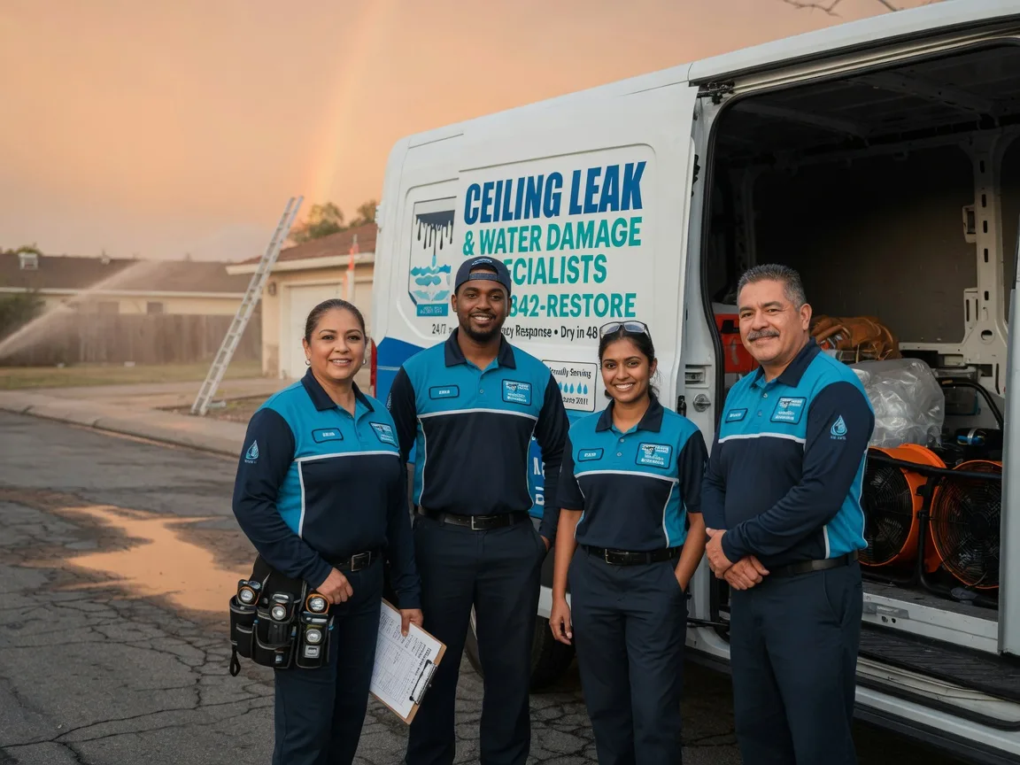 Ceiling Leak Cleanup company in Middlebrook, VA